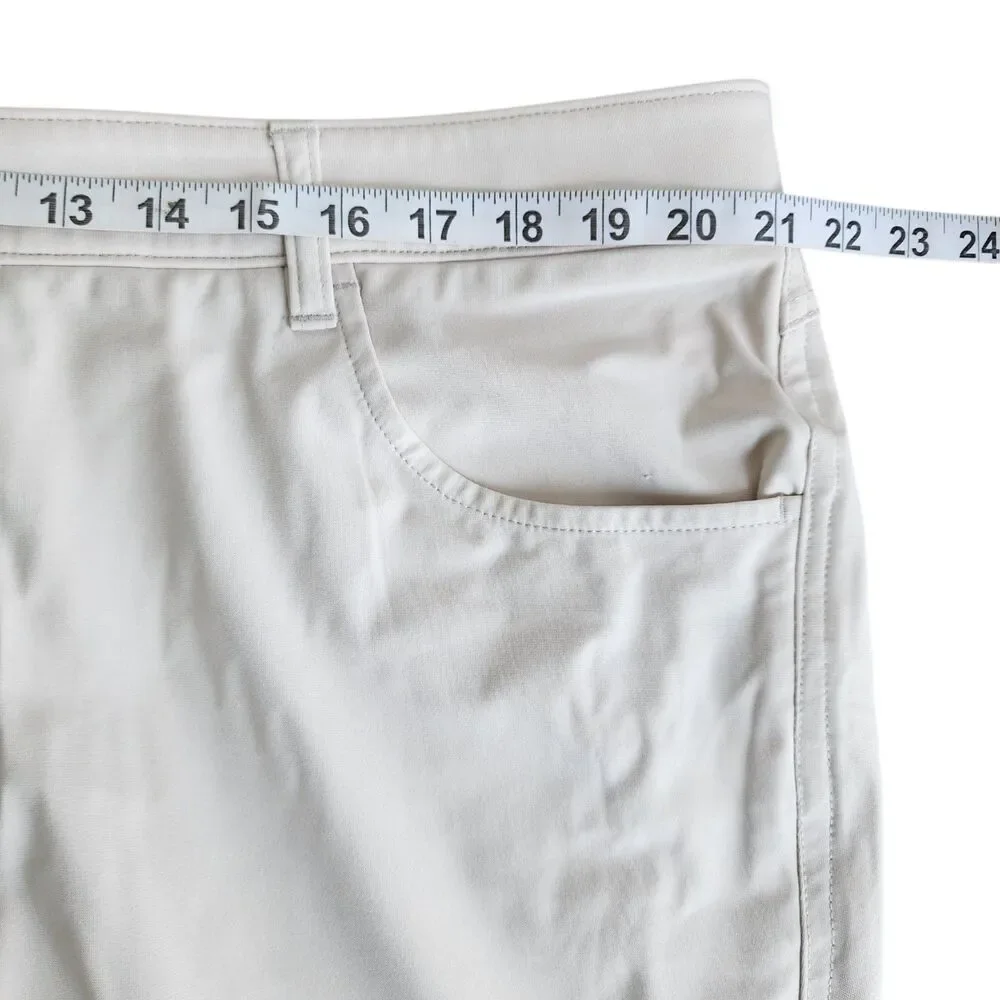 Johnnie-O Men's Pants 40x34 Prep-Formance Stone Chinos Golf Casual